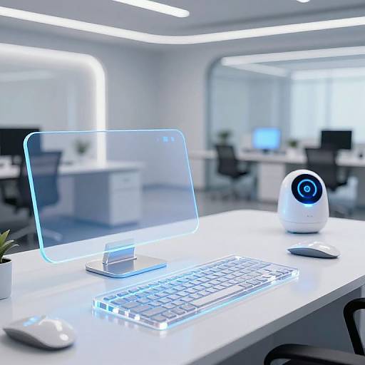 Hyper-Modern Futuristic Workspace 3.0