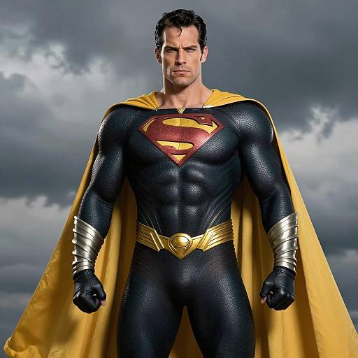 Man in Black Adam Inspired Superhero Costume