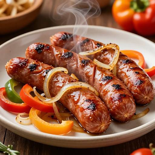 Traditional Brazilian Calabresa Sausage Dish