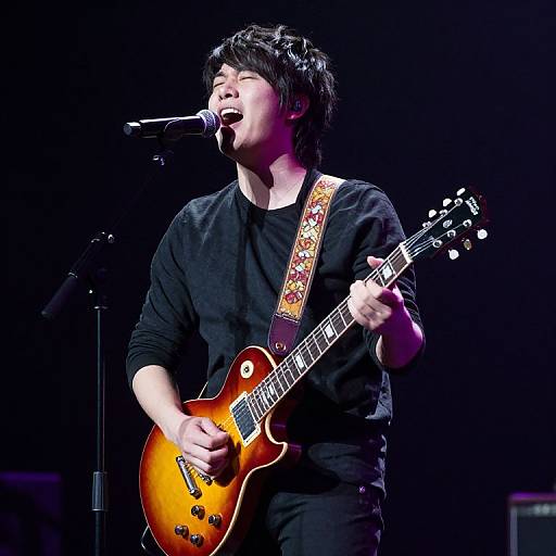 Passionate Singer on Stage in Newcastle