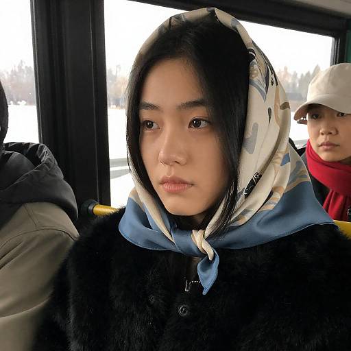 Urban Portrait of Young Asian Woman