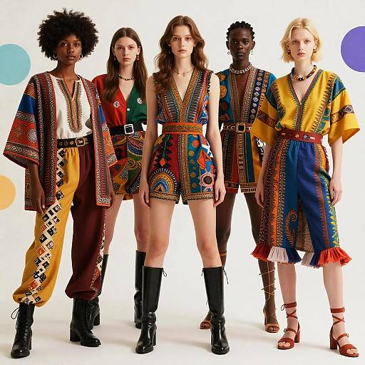 AI Fashion Fusion with Cultural Elements