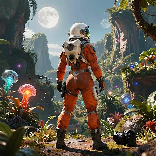 Alien Discovery: Space Soldier in Detail