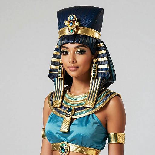 Realistic Nefertari Vivi Cosplay Portrait