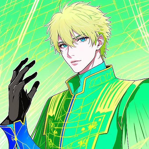 Illustration of Guy cecil, tales of (series) in the style of Iesupa