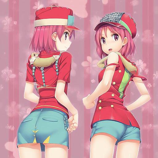 Illustration of Hot pants (sbr), jojo no kimyou na bouken in the style of Takayaki