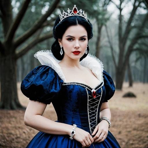 Adult Snow White Evil Queen Costume Outdoors