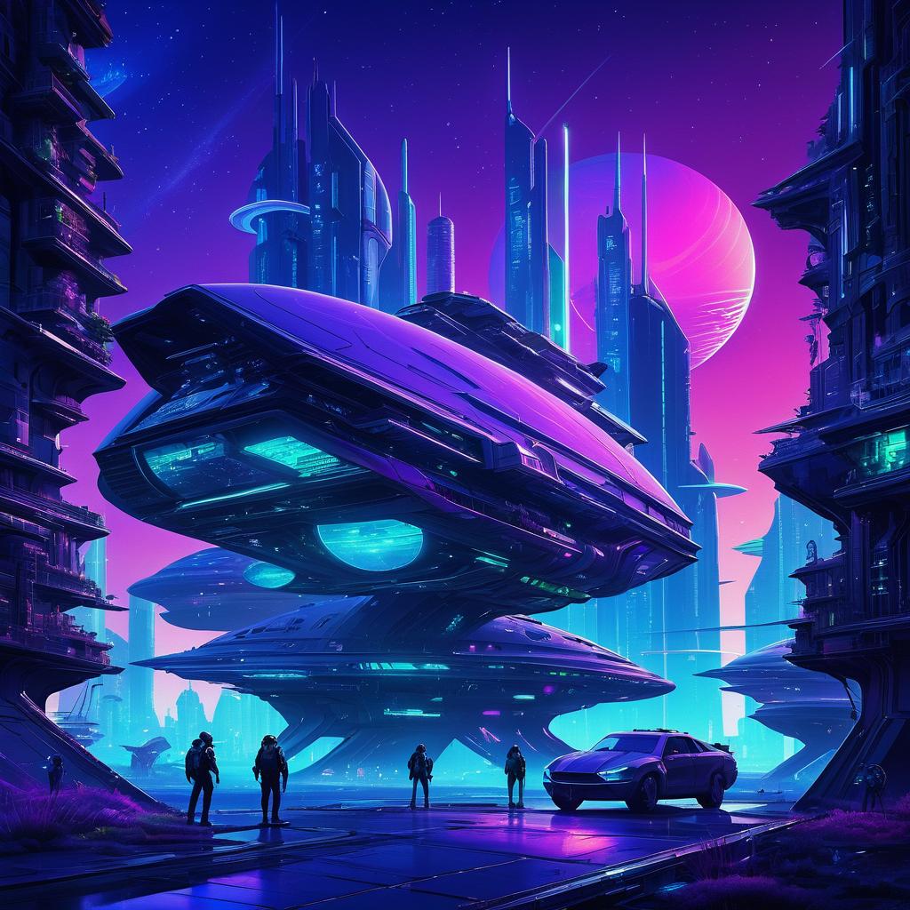 Exploring Alien Neighborhoods: A Sci-Fi Journey