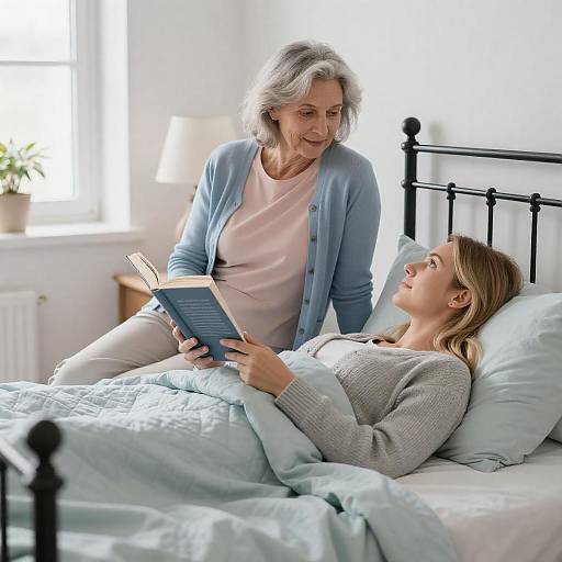 Intimate Moment Between Generations