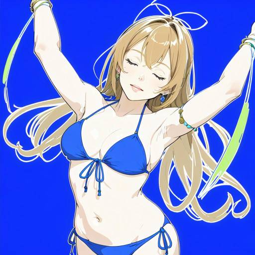 Atelier Ryza in Electric Blue Bikini