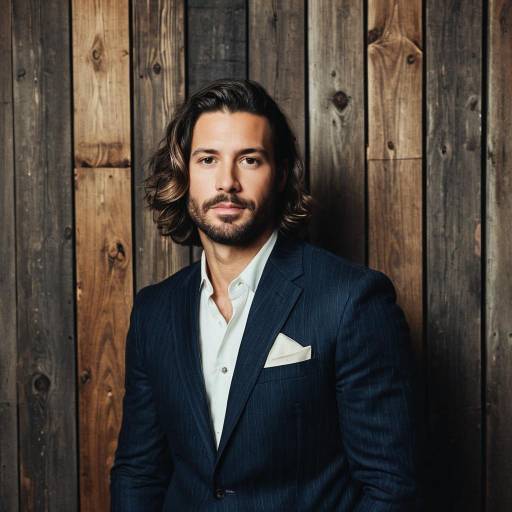 Wistful man in wedding outfit