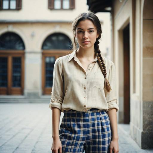Realistic Outdoor Portrait of a Young Woman