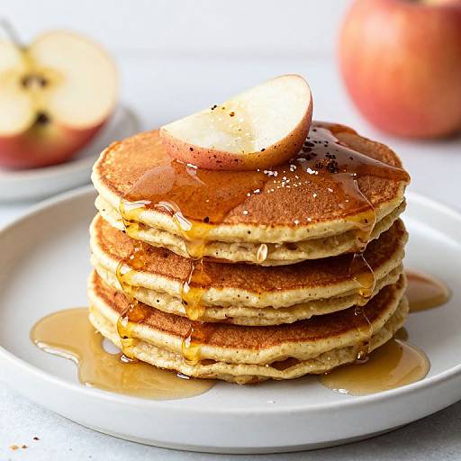 Sweet Potato Coconut Oatmeal Pancakes