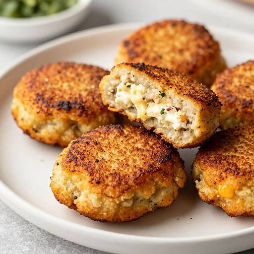 Easy Keto Crab Cakes with Pork Rinds