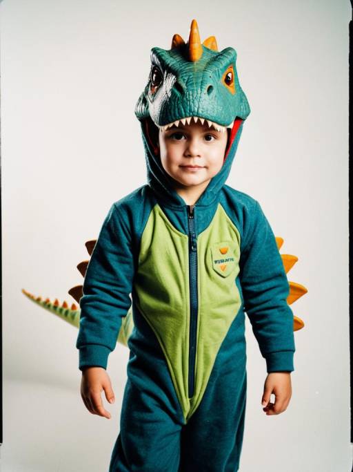 Dinosaur Costume Cosplay Portrait Session