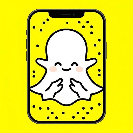 Playful Snapchat Style Selfie Art