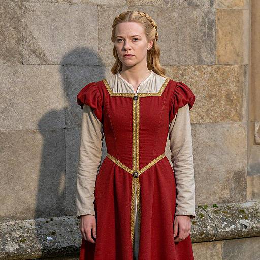 Photorealistic Anne Cleves Costume Portrait