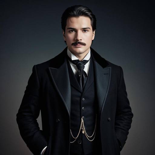 Elegant Formal Attire with Refined Details
