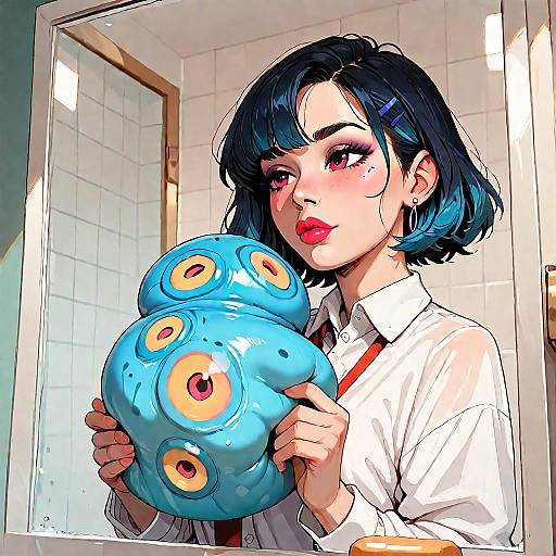 Tentacle Monster in Holding Cell