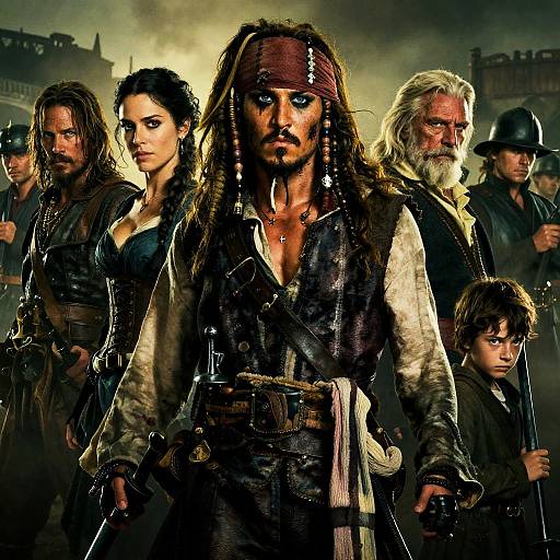 Epic Pirate Adventure Movie Poster
