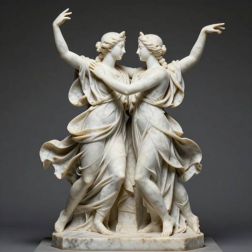 Eternal Marble Dance Sculpture