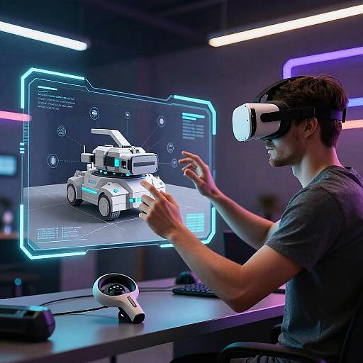 3D Model Visualization in VR