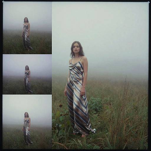 Phantom in Misty Meadow Gown
