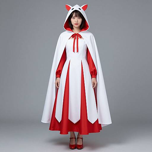 Pochita Cloak Costume for Woman