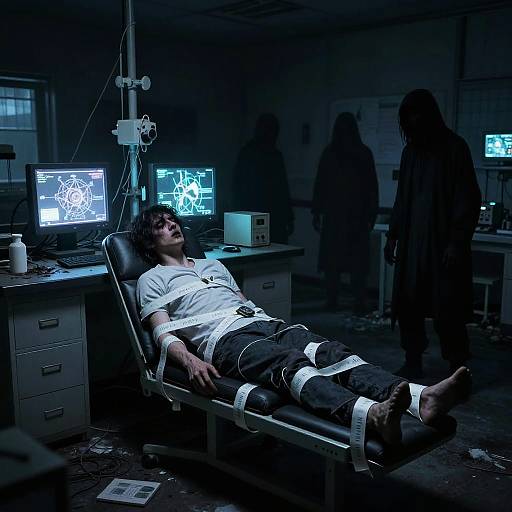 Creepypasta Sleep Experiment Horror Scene