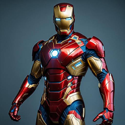 Futuristic Iron Man Cosplay Outfit