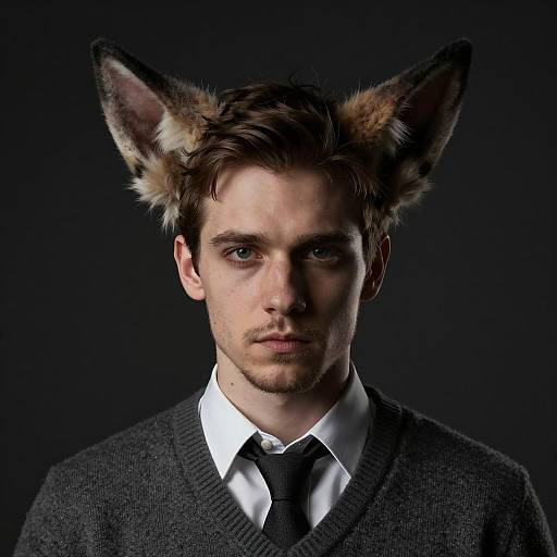 Dramatic Fantasy Portrait of a Man