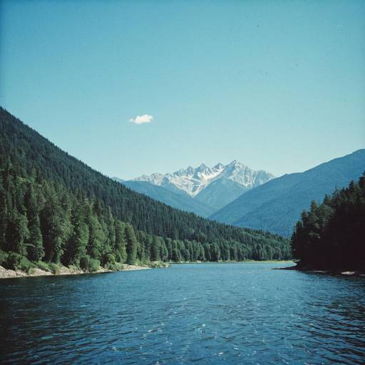 Mountain River Landscape