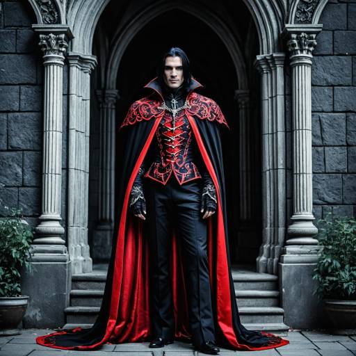 Gothic Dracula Cosplay Costume Design