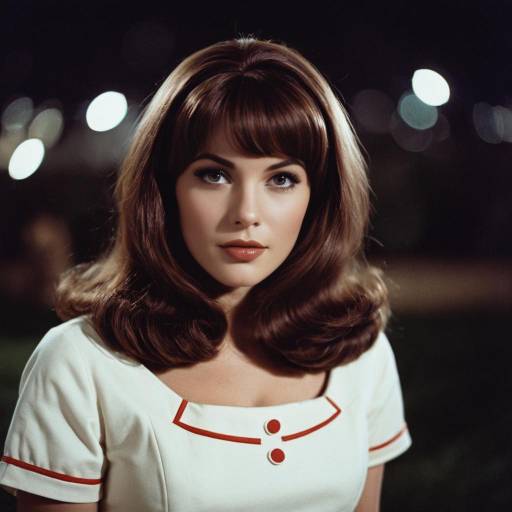Woman in Vintage 1960s Inspired Outfit