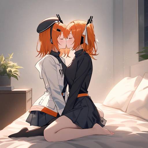 Intimate Cowboy Shot in Rainy Bedroom
