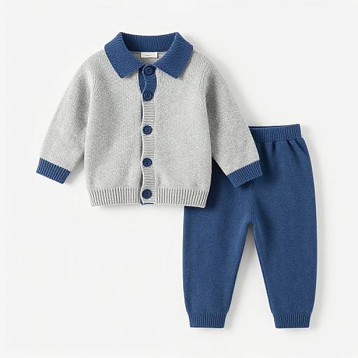 Soft Baby Boy Sweater Set