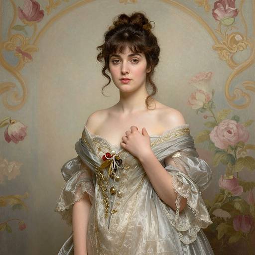 Victorian Elegance in Digital Art