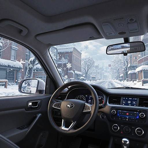Frosty Urban Car Interior Concept