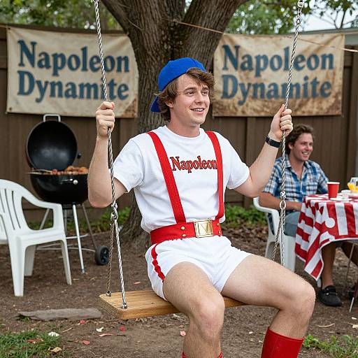 Photograph of a young man in a 