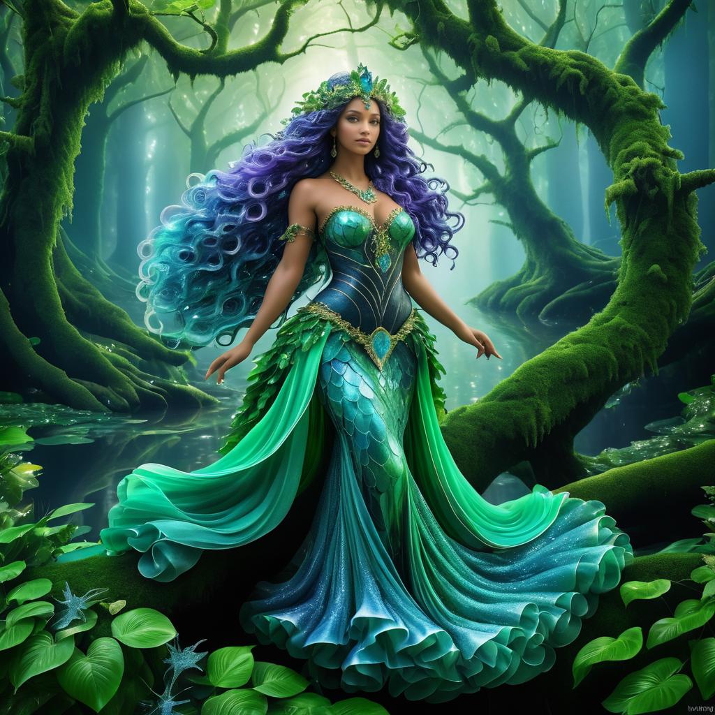 Enchanting Mermaids of Forest and Sea