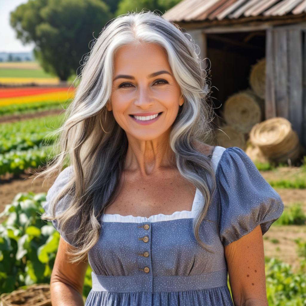 Charming Italian Nona on Her Farm