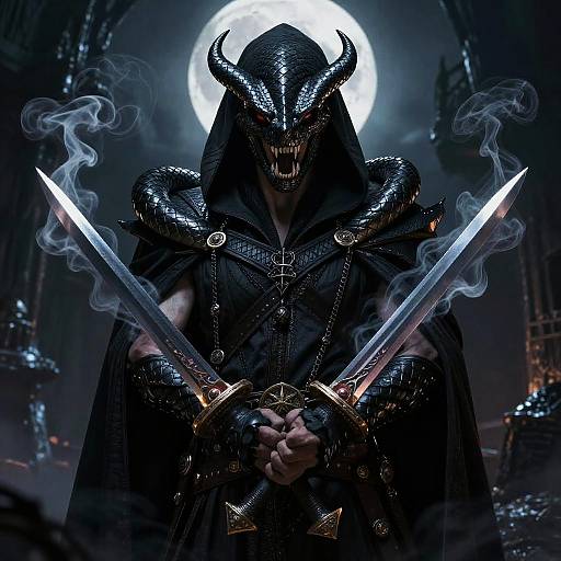 Vengeful Shadow Rogue Portrait