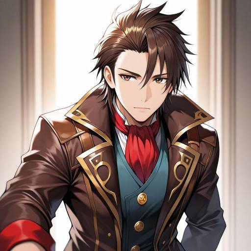 Illustration of Alvin (tales), tales of (series) in the style of Suou-sensei