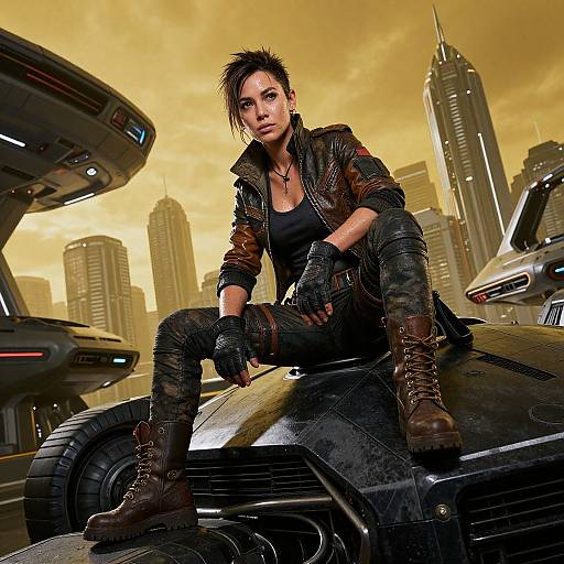 Epic Star Citizen Punk Mechanic