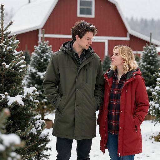 Winter Romance at the Christmas Tree Farm