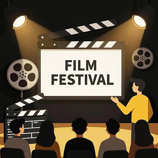 Cinematic Film Festival Poster Design