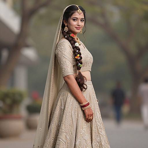 Elegant Indian Bridal Portrait