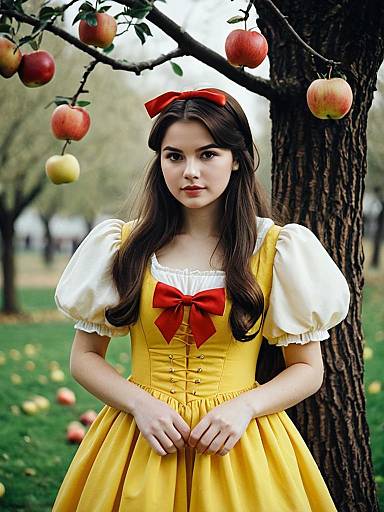 Bad Apple Snow White Costume Portrait