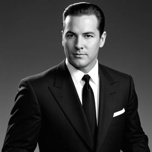Classic Sports Announcer Portrait