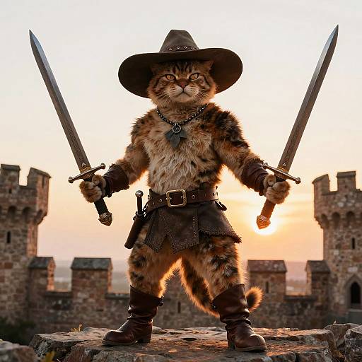 Epic Fantasy Buff Puss in Boots